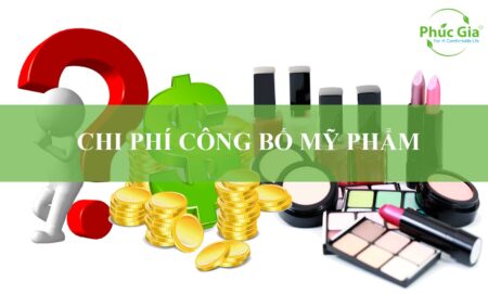 phí công bố mỹ phẩm