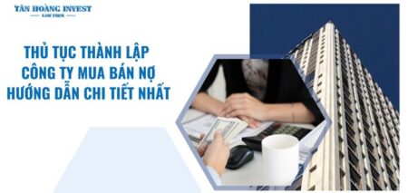 Thành lập công ty mua bán nợ