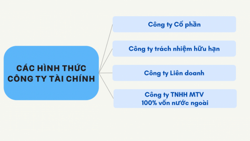 Hình thức tổ chức công ty cho thuê tài chính