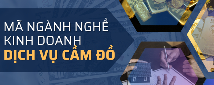 Mã ngành dịch vụ cầm đồ 6492