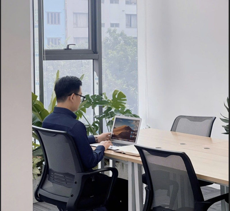 Ảnh mẫu chỗ ngồi linh hoạt tại Onhub office