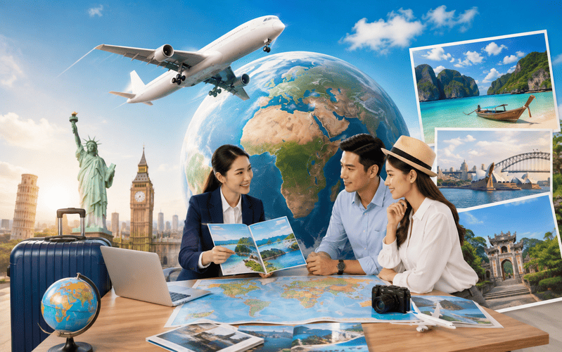 Kinh doanh dịch vụ lữ hành quốc tế là gì?