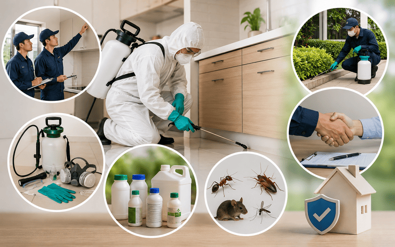 Điều kiện cung cấp dịch vụ diệt côn trùng